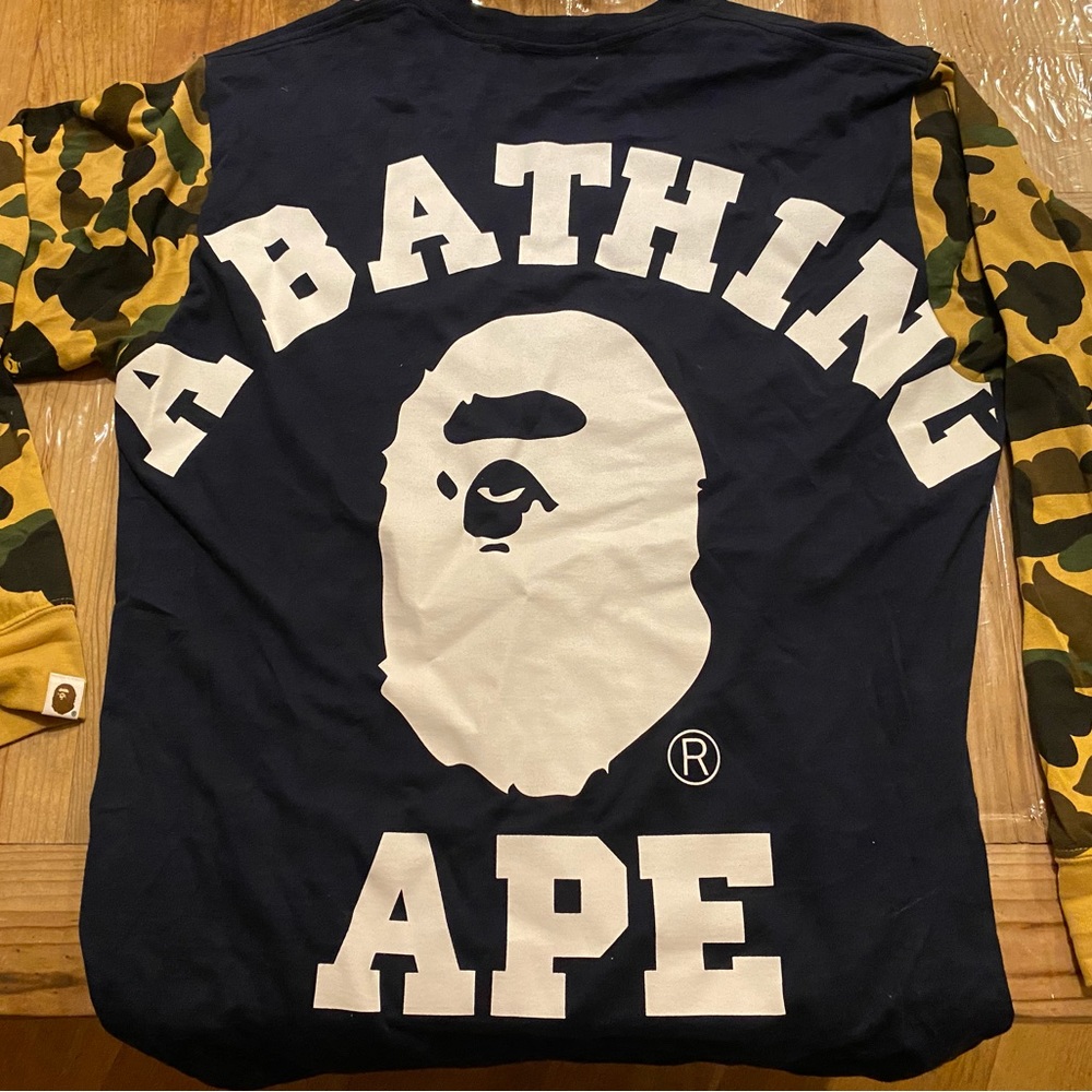 A Bathing Ape graphic long sleeve